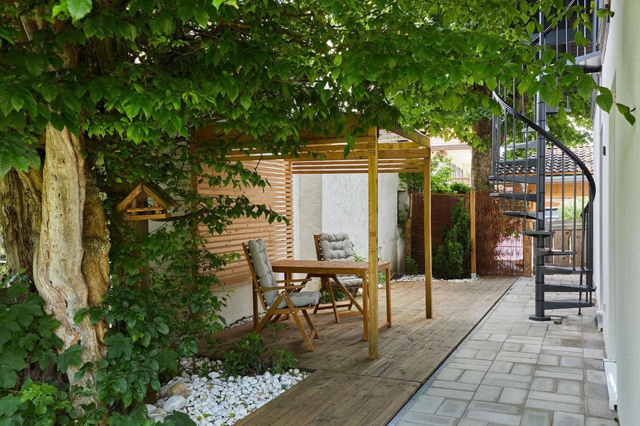 Ferienwohnung Zum Steingarten Krün エクステリア 写真