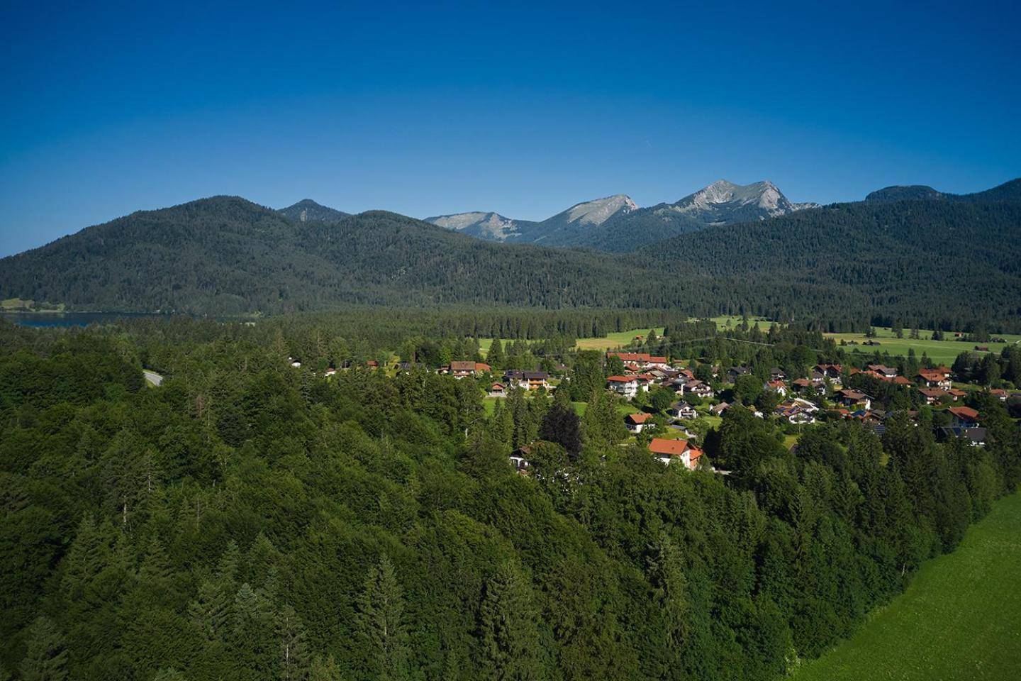 Ferienwohnung Zum Steingarten Krün エクステリア 写真